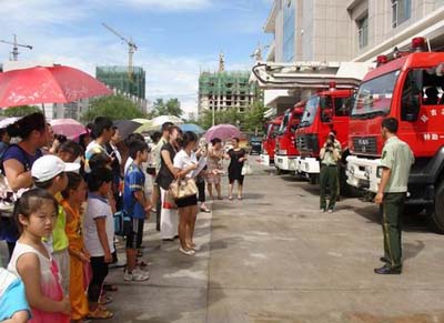 延吉市留守流動兒童消防科普教育基地正式揭牌 